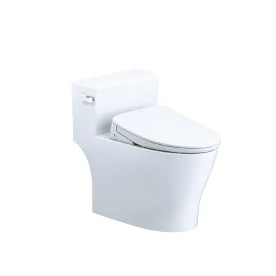 Bàn Cầu Một Khối kết hợp nắp điện tử Caesar C1393F/TAF710H