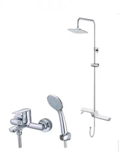 Bộ sen tắm đứng kết hợp S383C/BS127 Caesar