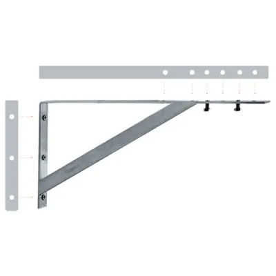 Giá đỡ chậu lavabo âm bàn Caesar BF442-5