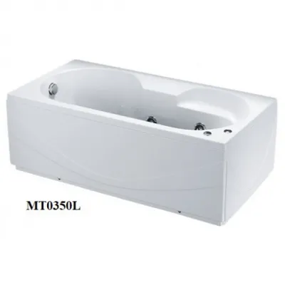 Bồn tắm massage 1.5m MT0350L(R) có chân có yếm 