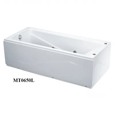 Bồn Tắm Massage 1.5M MT0650L/R Chân Yếm CAESAR 