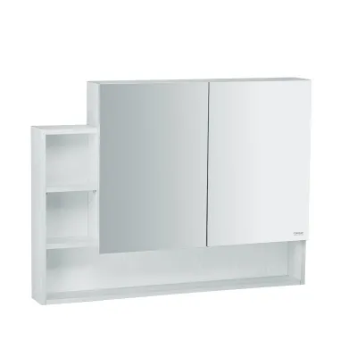 Tủ Gương Treo Phòng Tắm CAESAR EM01100V Màu Trắng