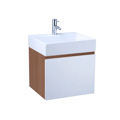 Bộ Tủ Lavabo LF5253/EH05253AWV Vân Gỗ Caesar Treo Tường 
