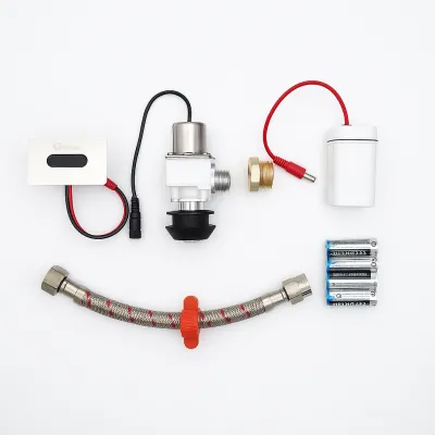 Van xả cảm ứng tiểu nam Techome A2902 (Pin)