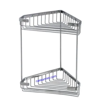 Giá treo đựng đồ phòng tắm Inox 2 tầng Caesar ST849