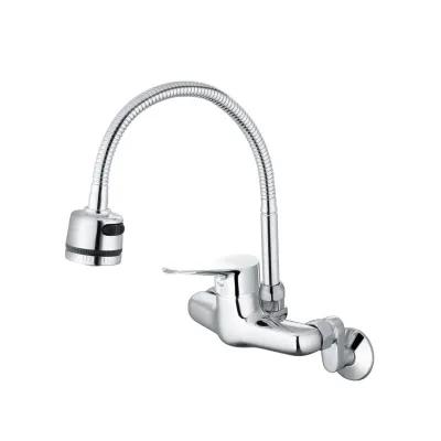 Vòi bếp nóng lạnh gắn tường Caesar K526C