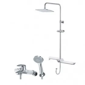 Bộ sen tắm đứng kết hợp S563C/BS127 Caesar