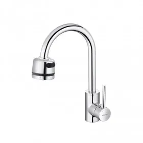 Vòi Rửa Bát Caesar K695CV Nóng Lạnh Gắn Chậu Inox Chính Hãng