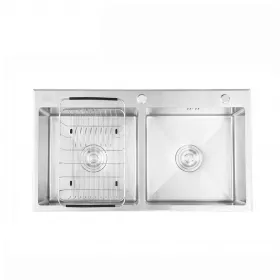 Chậu rửa bát Caesar KSH02H082SE (2 hộc)