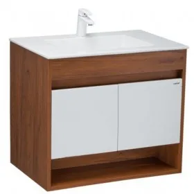 Bộ Tủ Lavabo Caesar LF5032/EH05032AWV Màu Nâu