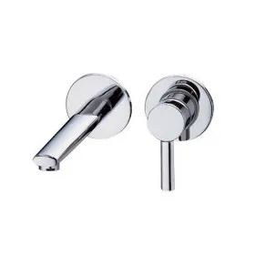 Vòi rửa lavabo âm tường nóng lạnh Caesar B302C