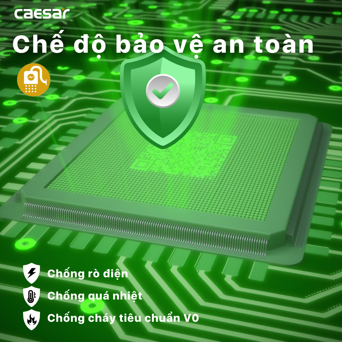 Bàn Cầu Một Khối kết hợp nắp điện tử Caesar C1393F/TAF512H