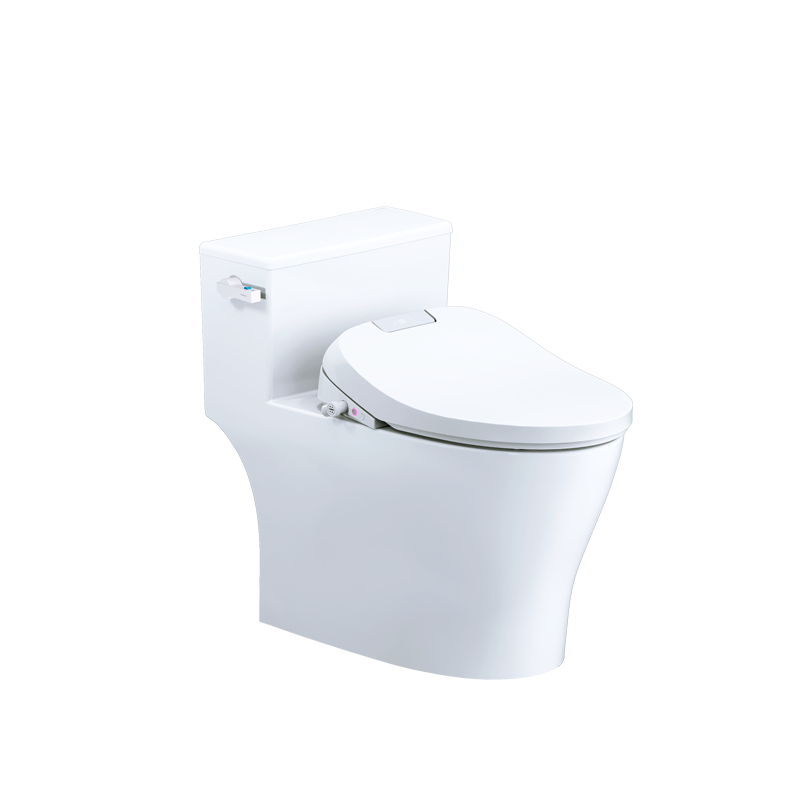 Bàn Cầu Một Khối kết hợp nắp điện tử Caesar C1393F/TAF610H