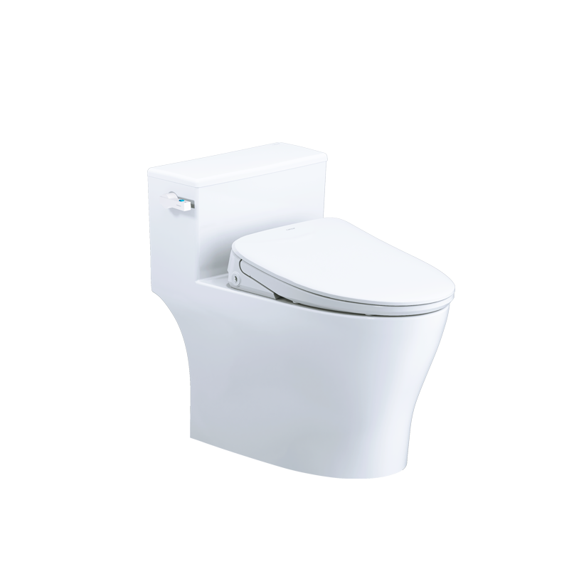 Bàn Cầu Một Khối kết hợp nắp điện tử Caesar C1393F/TAF710H