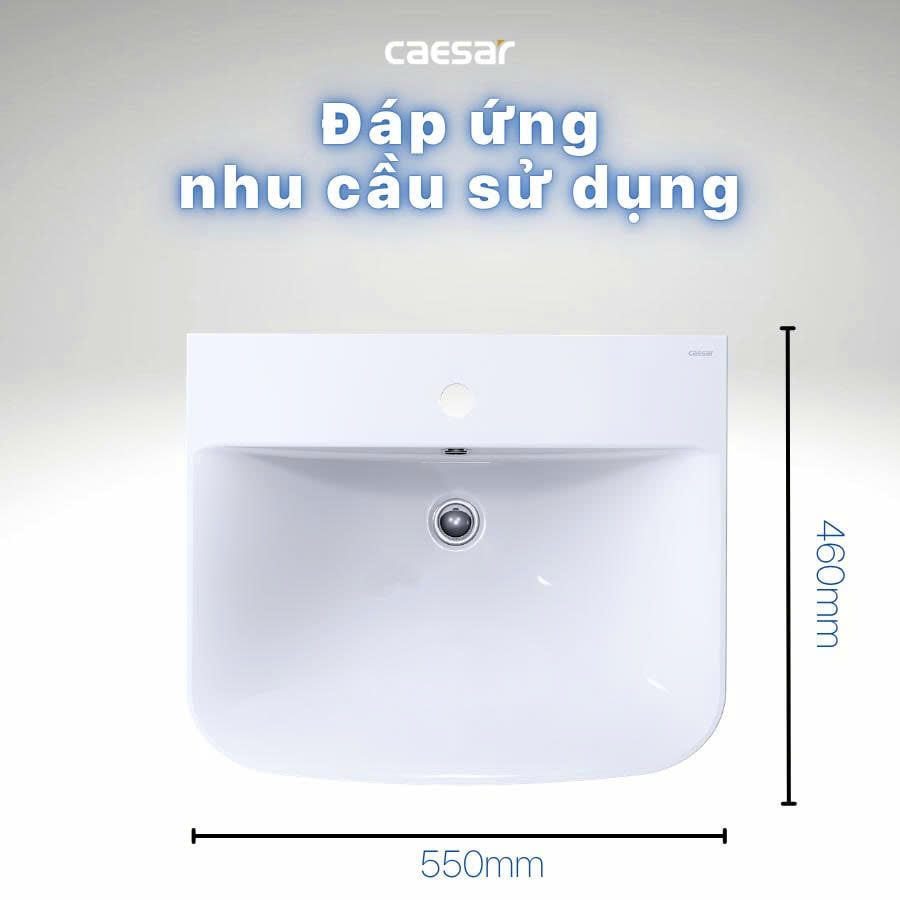 Lavabo treo Caesar L2355/P2443
