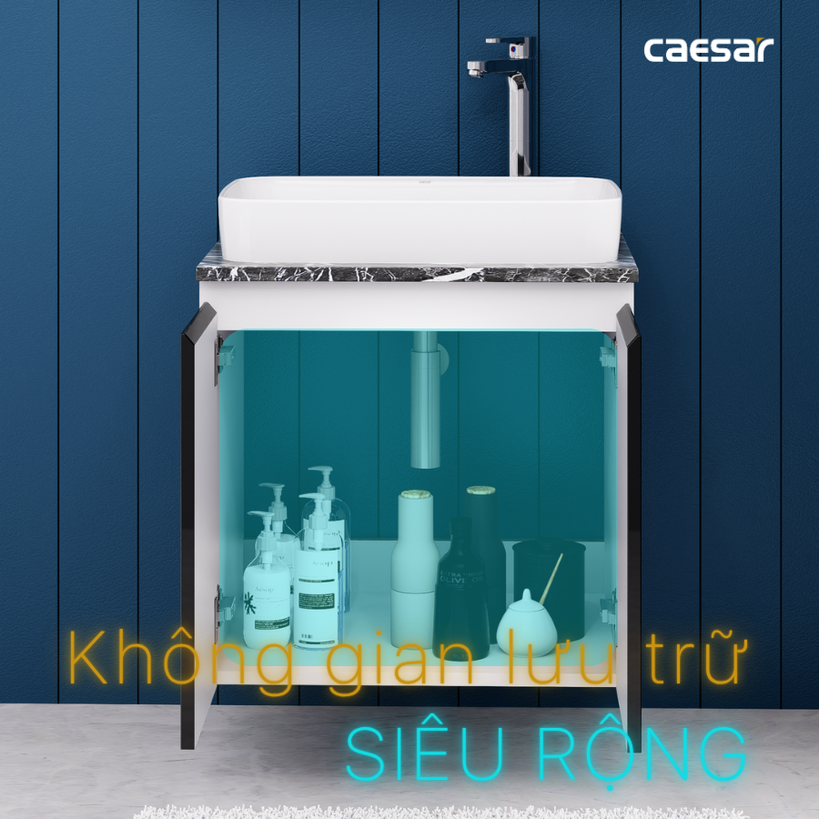 Lavabo kết hợp tủ treo Caesar L5262/EH46002ADV