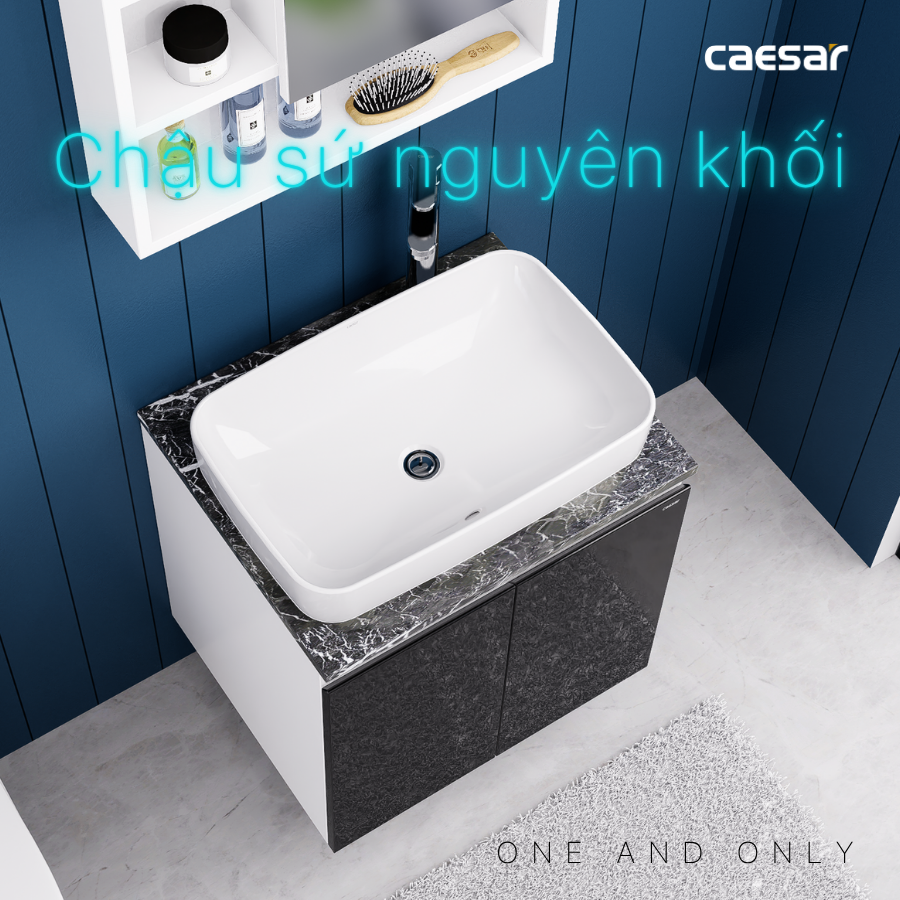 Lavabo kết hợp tủ treo Caesar L5262/EH46002ADV