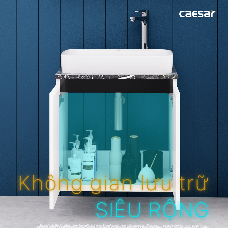 Lavabo kết hợp tủ treo Caesar L5262/EH46002AV