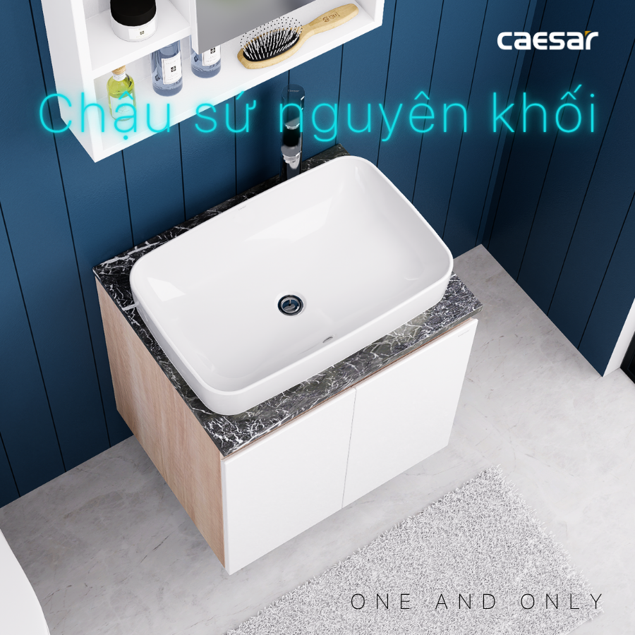 Lavabo kết hợp tủ treo Caesar L5262/EH46002AWV
