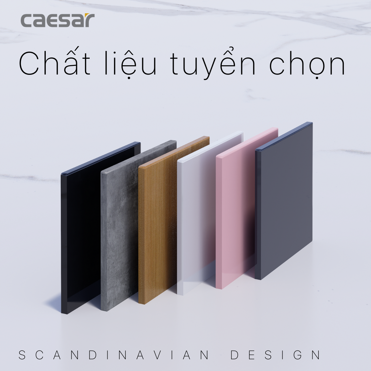 Lavabo kết hợp tủ treo Caesar LF5030/EH05030ASV