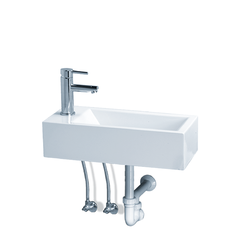 Lavabô Vuông Treo Caesar LF5239L