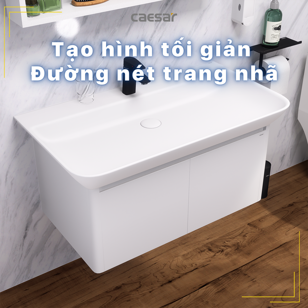 Lavabo treo Caesar LF5376