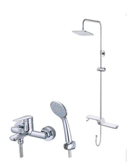 Bộ sen tắm đứng kết hợp S383C/BS127 Caesar