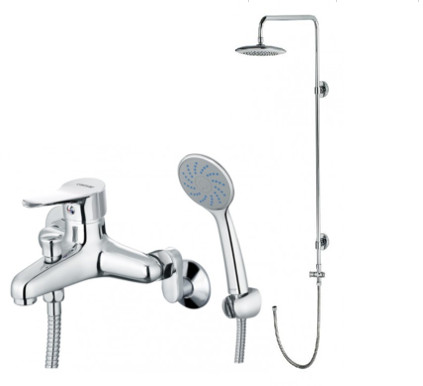 Bộ sen cây kết hợp nóng lạnh cao cấp Caesar S333C+BS125