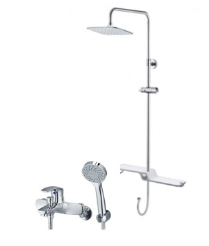 Bộ sen tắm đứng kết hợp S563C/BS127 Caesar