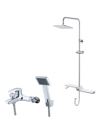 Bộ sen tắm đứng kết hợp S403C/BS127 Caesar