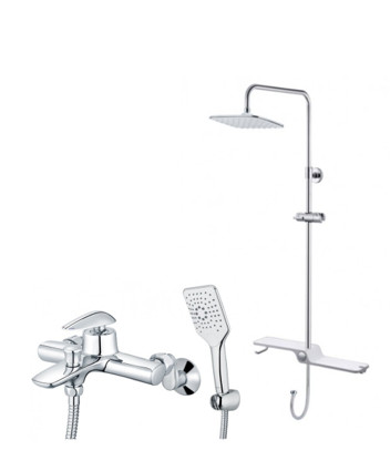 Bộ sen tắm đứng kết hợp S813C/BS127 Caesar