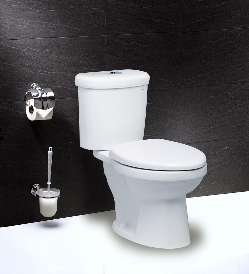 Bàn cầu 2 khối (nắp êm) Caesar CDS1338
