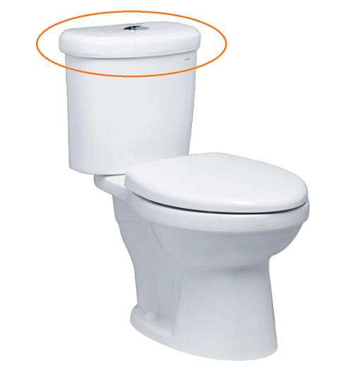 Nắp két nước sứ bồn cầu CD1338