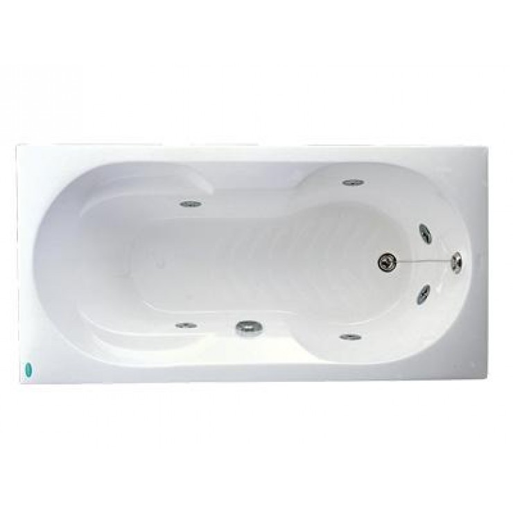 Bồn tắm massage xây 1.5m Caesar MT0350 Không Chân- Không yếm 