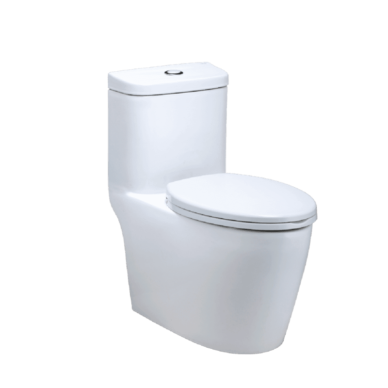 Bồn cầu Caesar 1 khối CD1364 nắp êm 