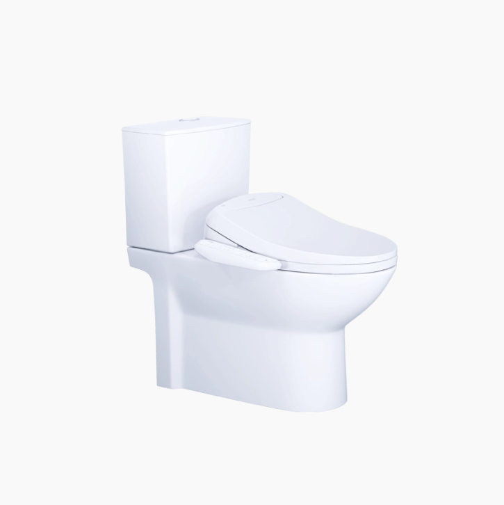 Bồn Cầu nắp rửa điện tử CD1340/TAF400H 2 Khối Caesar
