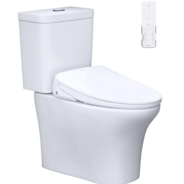 Bồn Cầu Điện Tử Caesar CD1341/TAF710H Hai Khối Thông Minh