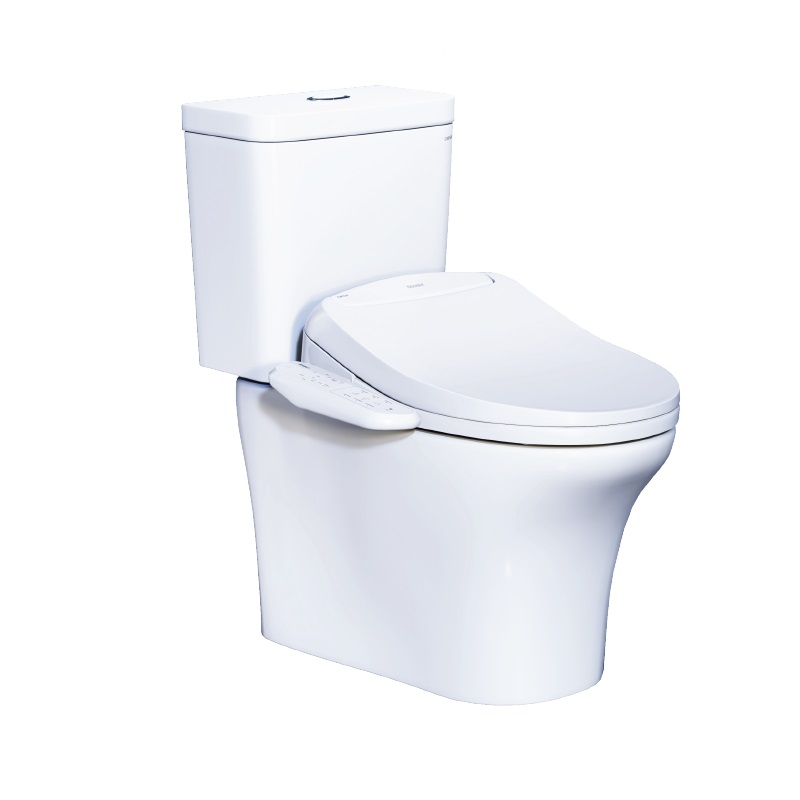 Bồn Cầu nắp rửa điện tử CD1341/TAF400H 2 Khối Caesar