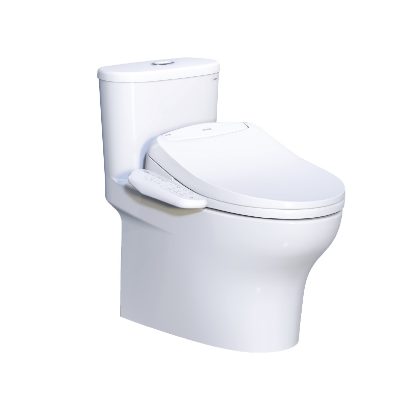 Bồn Cầu nắp điện tử CD1394/TAF400H 1 Khối Caesar