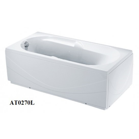 Bồn tắm nằm 1.7m AT0270L(R) Caesar có chân có yếm 