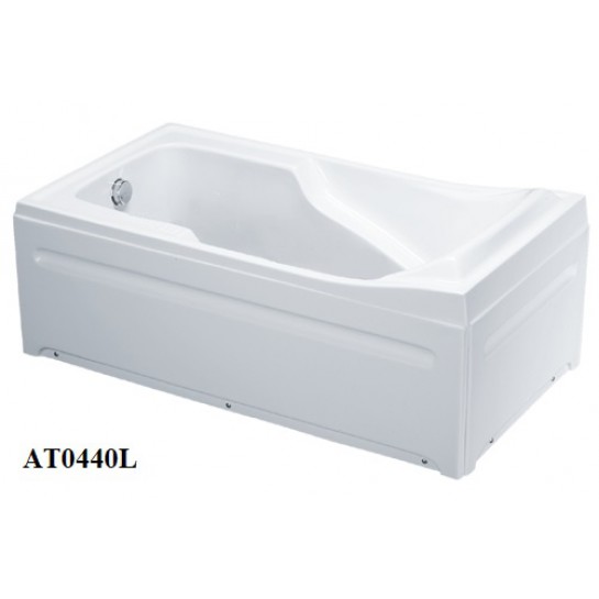 Bồn tắm nằm 1.4m AT0440L(R) Caesar có chân có yếm 