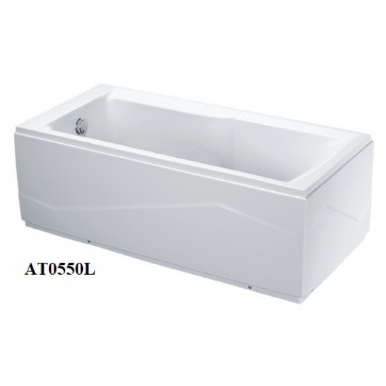 Bồn tắm nằm 1.5m AT0550L/R Caesar có chân có yếm 