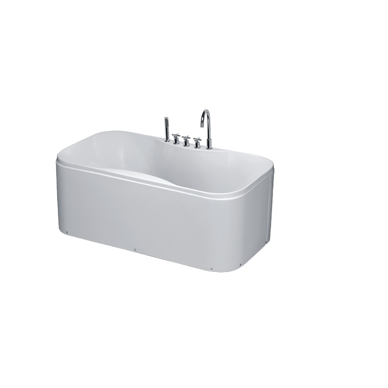Bồn tắm 1.5m AT0950 3 mặt có chân có yếm caesar 