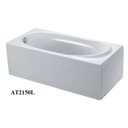 Bồn tắm nằm 1.5m AT2150L/R Caesar có chân có yếm 