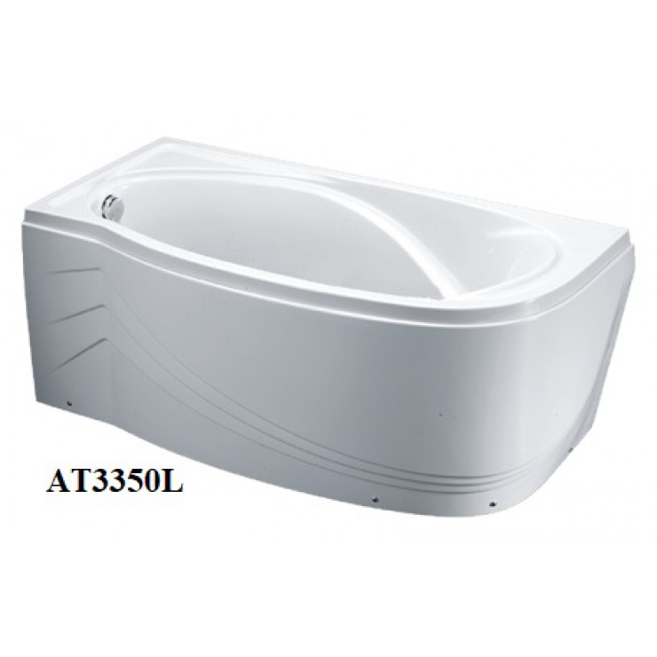 Bồn tắm nằm Caesar 1.5m AT3350L/R có chân có yếm