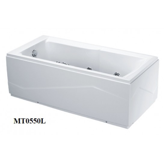 Bồn tắm Massage 1.5m MT0550L(R) có chân yếm 
