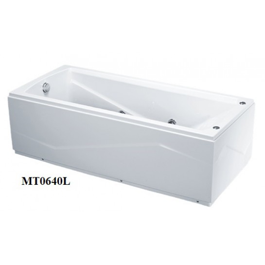 Bồn Tắm Massage 1.4M MT0640L/R Chân Yếm CAESAR 