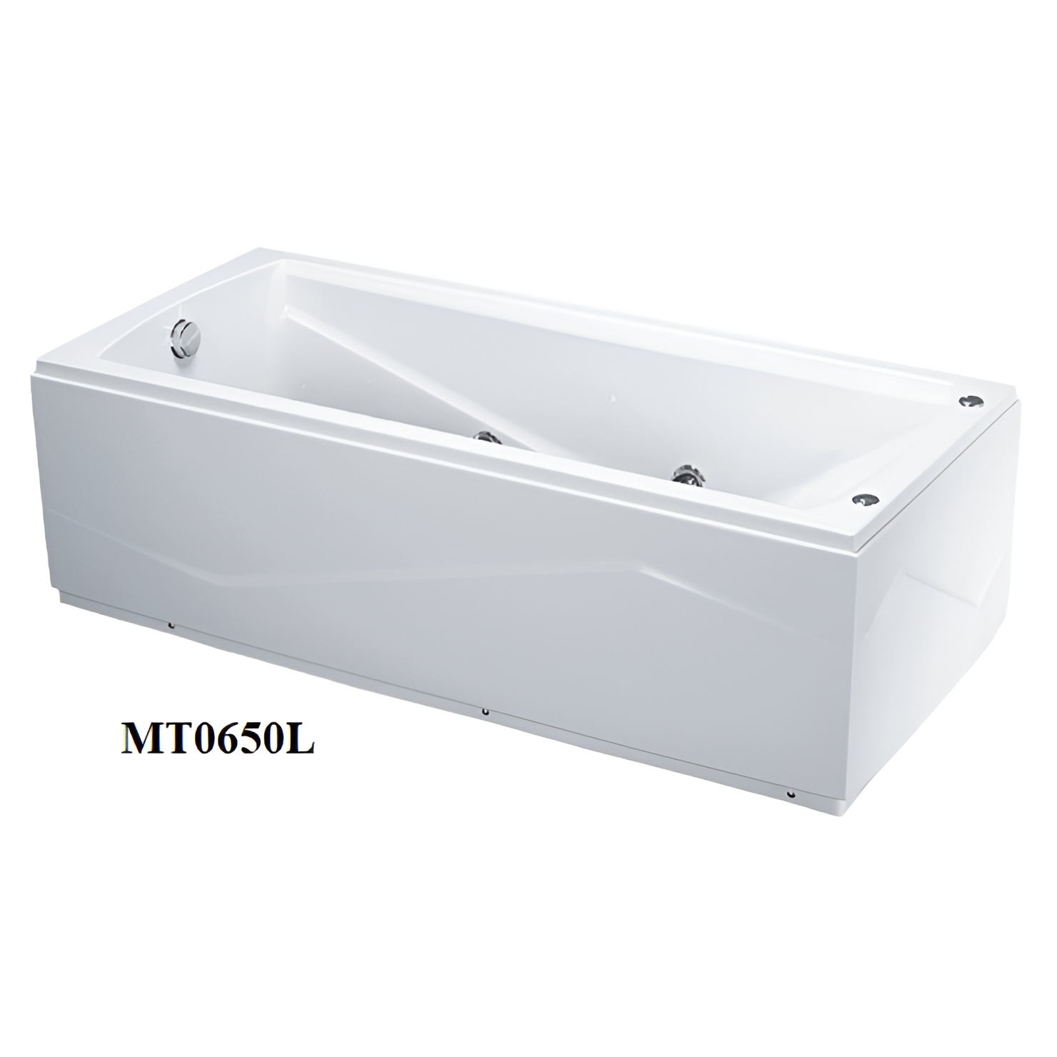 Bồn Tắm Massage 1.5M MT0650L/R Chân Yếm CAESAR 