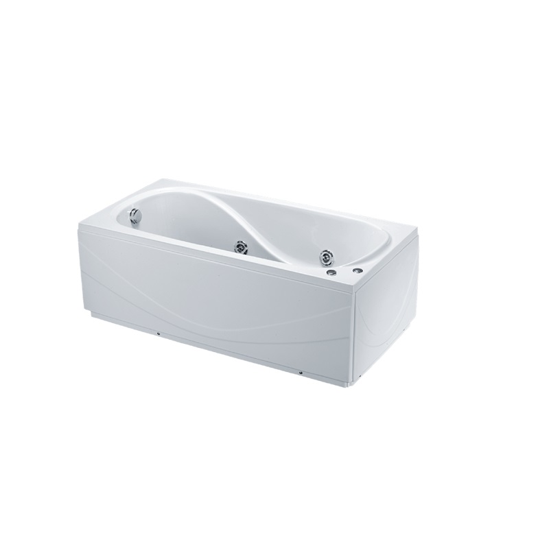 Bồn tắm massage 1.5m MT0150L(R) có chân có yếm