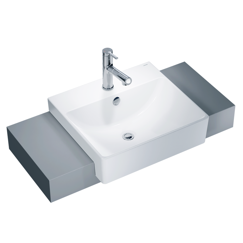 Chậu Rửa Lavabo Bán Âm Caesar LF5301